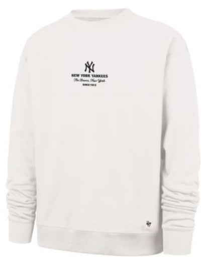 '47 MLB New York Yankees Anderson Foundation Crewneck - White
