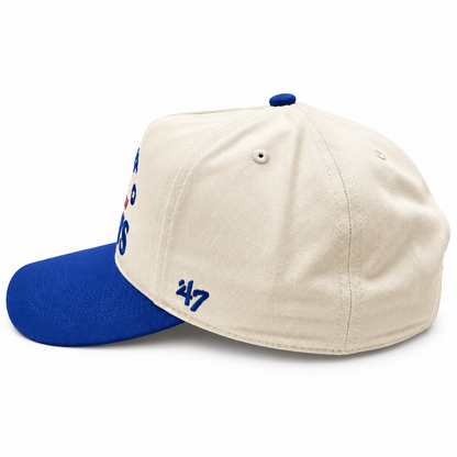'47 MLB Toronto Blue Jays Arcitext Hitch RF Adjustable Hat - Natural/Blue