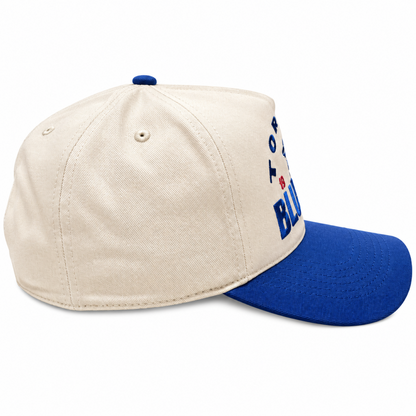 '47 MLB Toronto Blue Jays Arcitext Hitch RF Adjustable Hat - Natural/Blue