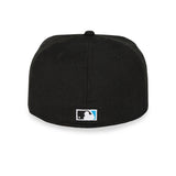 Toronto Blue Jays Retro Black Alt Cooperstown 59fifty Fitted New Era Hat