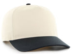'47 Blank Two Tone Adjustable Clean Up Hat- Natural/Black