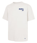 '47 NFL Buffalo Bills Men's Lateral Foundation Sandstone Tee - White