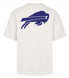 '47 NFL Buffalo Bills Men's Lateral Foundation Sandstone Tee - White