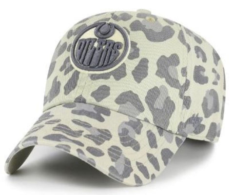 '47 NHL Edmonton Oilers Women's Bagheera Clean Up Adjustable Hat - Tan