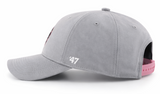 '47 MVP MLS Inter Miami CF Ballpark Adjustable Snapback Hat - Grey