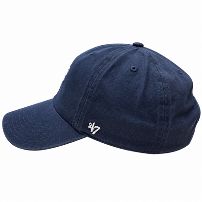 '47 NHL Montreal Canadiens Base Runner Ballpark Clean Up Adjustable Hat - Navy Blue