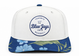 ’47 MLB Toronto Blue Jays Beach Side Snapback Hitch Hat - White/Blue