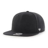 47 Classic Black Captain Snapback Cap - Blank