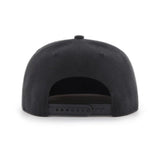 47 Classic Black Captain Snapback Cap - Blank