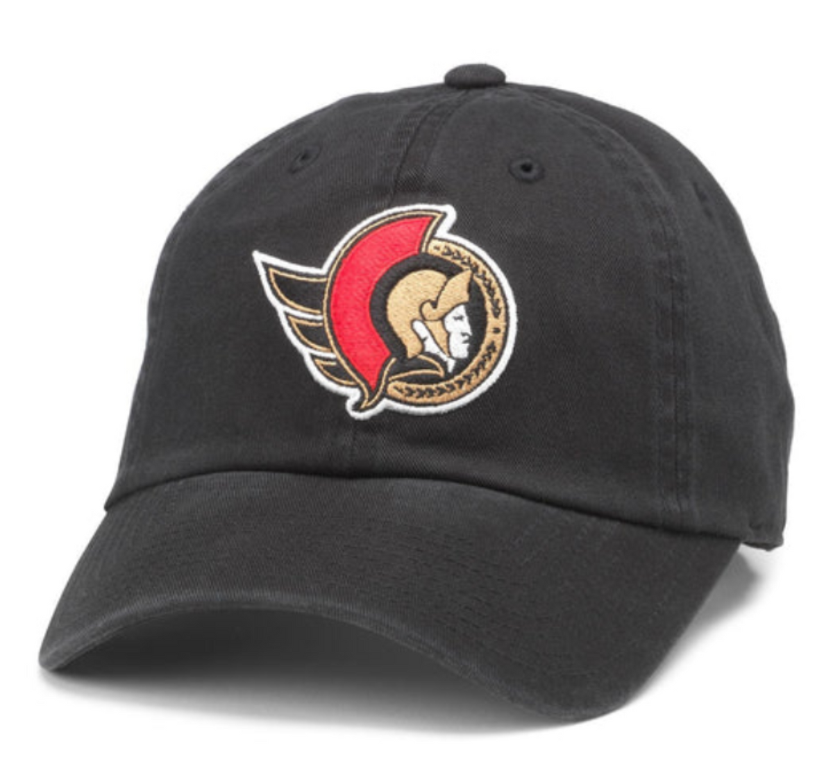 American Needle NHL Ottawa Senators Blue Line Adjustable Cap - Black
