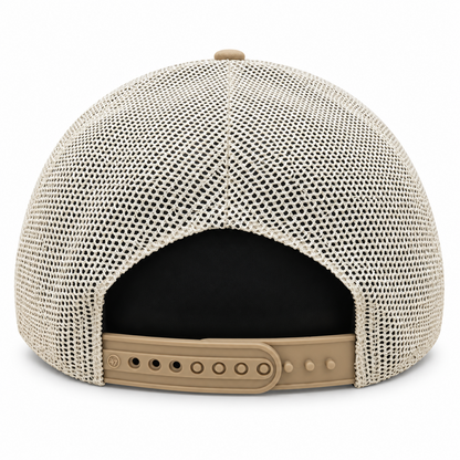 '47 NHL Toronto Maple Leafs Bonehide Mesh Trucker Adjustable Hat - Brown/White