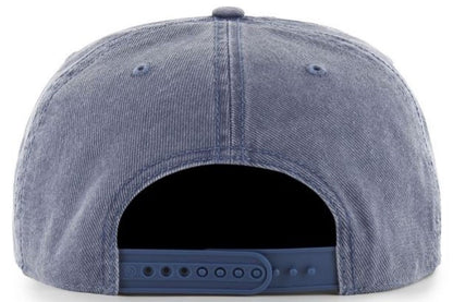 '47 NCAA Michigan Wolverines Boot Path Captain RF Adjustable Snapback Hat - Blue