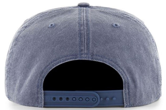 '47 NCAA Michigan Wolverines Boot Path Captain RF Adjustable Snapback Hat - Blue