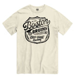 47 NHL Boston Bruins Old Time Hockey Poke Check Tee - White