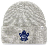 47 NHL Toronto Maple Leafs Brain Freeze Cuff Knit Beanie - Grey