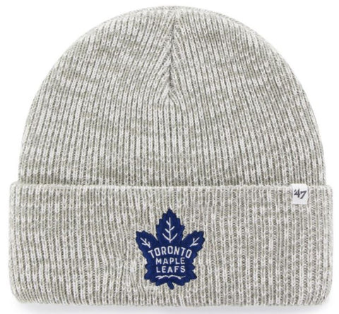 47 NHL Toronto Maple Leafs Brain Freeze Cuff Knit Beanie - Grey