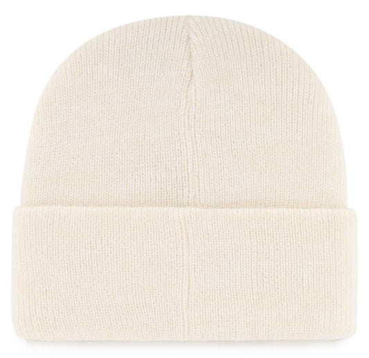 47 NHL Edmonton Oilers Brain Freeze Cuff Knit Beanie - Off White