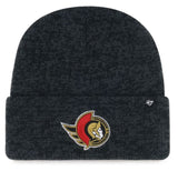 47 NHL Ottawa Senators Brain Freeze Cuff Knit Beanie - Black