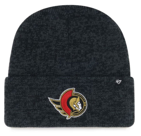 47 NHL Ottawa Senators Brain Freeze Cuff Knit Beanie - Black
