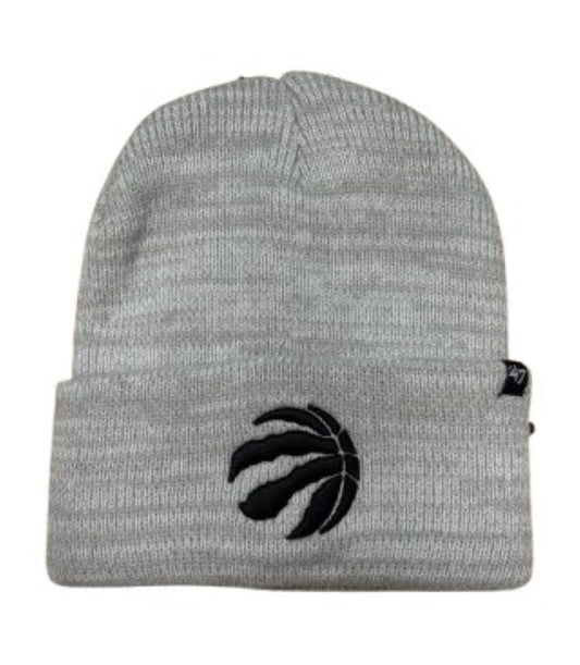 47 NBA Toronto Raptors Brain Freeze Cuff Knit Beanie - Grey