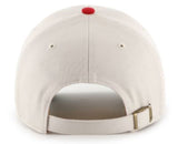 47 NHL Calgary Flames Broke Line MVP Adjustable Hat - Cream/Red