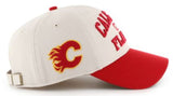 47 NHL Calgary Flames Broke Line MVP Adjustable Hat - Cream/Red