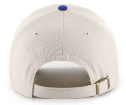 47 NHL Edmonton Oilers Broke Line MVP Adjustable Hat - Cream/Blue