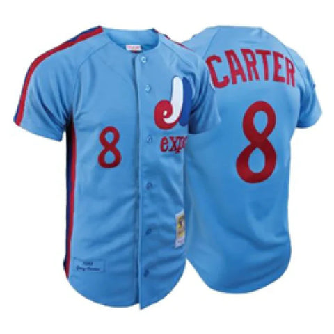 Gary Carter Montreal Expos MLB Mitchell & Ness Men's 1982  Authentic Cooperstown Jersey