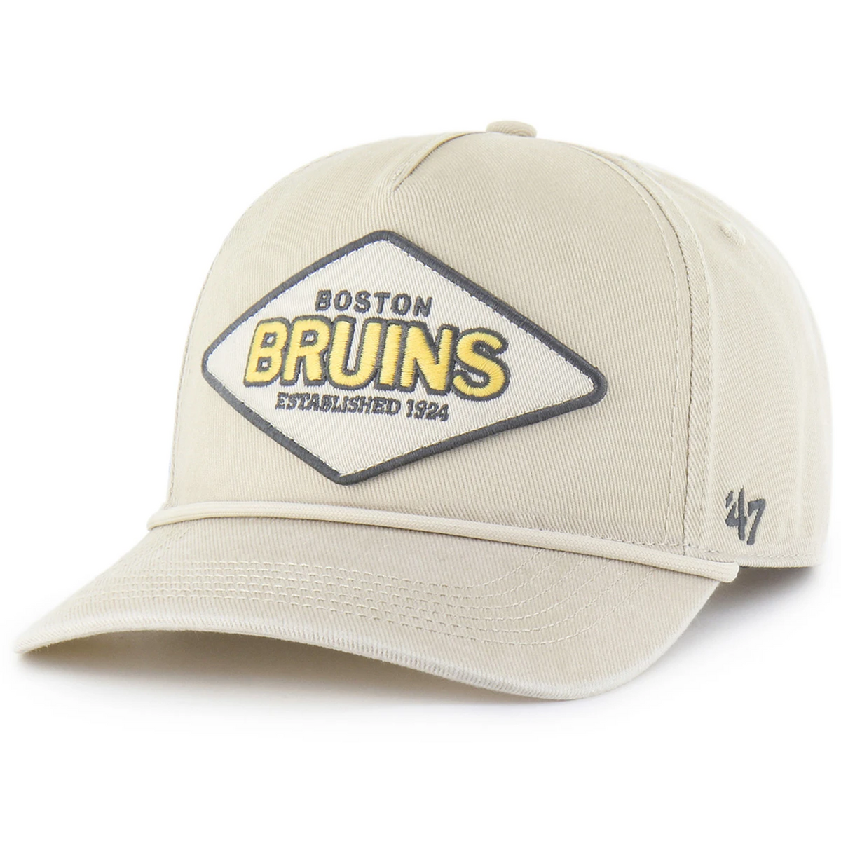 '47 Boston Bruins Rope Hitch Adjustable Hat