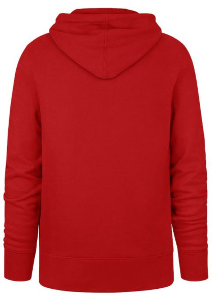 '47 NHL Calgary Flames Byline Headline Hoodie - Red