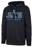 '47 NHL Winnipeg Jets Byline Headline Hoodie - Navy
