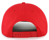 '47 NHL Calgary Flames Byline Cord Hitch Adjustable Snapback Hat - Red