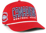 47 NHL Montreal Canadiens Byline Hitch Snapback - Red
