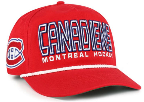47 NHL Montreal Canadiens Byline Hitch Snapback - Red