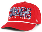 47 NHL Montreal Canadiens Byline Hitch Snapback - Red