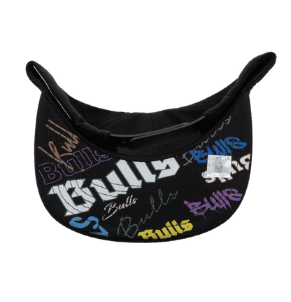 Men's Black Supreme Mitchell & Ness Chicago Bulls Snapback Hat