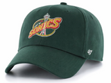 '47 NBA Seattle Supersonics Clean Up Adjustable Cap - Green