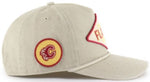 '47 NHL Calgary Flames Cairn Hitch RF Adjustable Snapback Hat - Beige