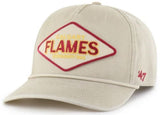 '47 NHL Calgary Flames Cairn Hitch RF Adjustable Snapback Hat - Beige