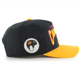 47 NHL Vancouver Canucks Hard Hat Arch Hitch Snapback - Black/Yellow