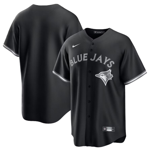 Toronto Blue Jays Nike Official Team Replica Jersey Black The Sports Collection