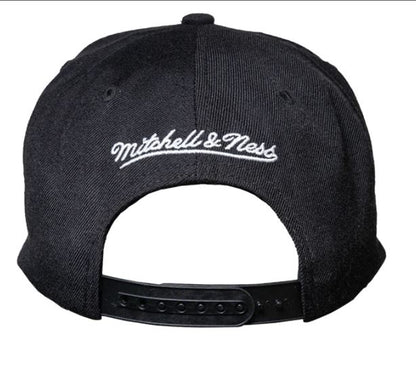 Calgary Flames Mitchell & Ness Negative Space Snapback
