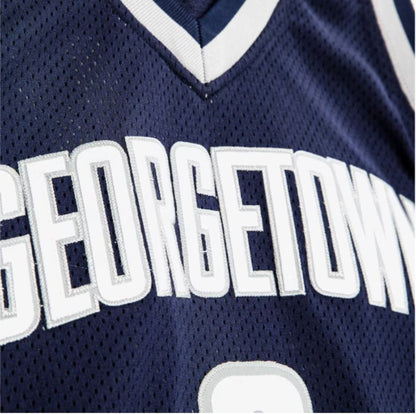 Mitchell & Ness NCAA Allen Iverson Georgetown Hoyas 1995/96 AUTHENTIC Jersey - Navy