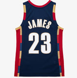 Mitchell & Ness (Women) NBA Cleveland Cavaliers LeBron James 2008/09 Hardwood Classics Swingman Jersey - Navy