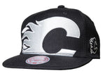Calgary Flames Mitchell & Ness Negative Space Snapback