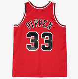 Mitchell & Ness Men's NBA Chicago Bulls Scottie Pippen 2003-04 Hardwood Classics Swingman Jersey - Red