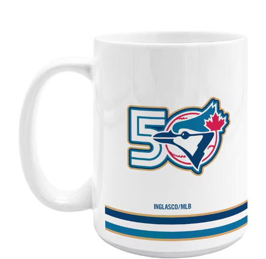 Toronto Blue Jays 50th Season 15oz Coffee Mug