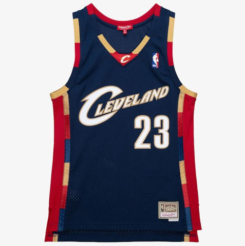 Mitchell & Ness (Women) NBA Cleveland Cavaliers LeBron James 2008/09 Hardwood Classics Swingman Jersey - Navy