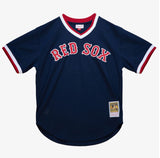 Men's Nomar Garciaparra Navy Boston Red Sox Cooperstown Collection  Authentic Batting Practice Player Jersey