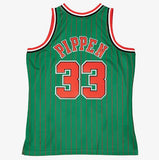 Mitchell & Ness Men's NBA Chicago Bulls Scottie Pippen 1995-96 Hardwood Classics Swingman Jersey - Green